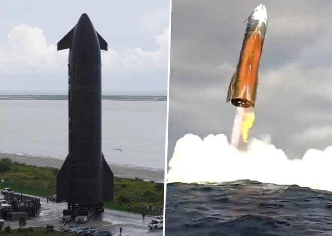 Starship acabó de color naranja tras el vuelo 10. SpaceX no ha explicado el motivo, pero Internet tiene sus teorías